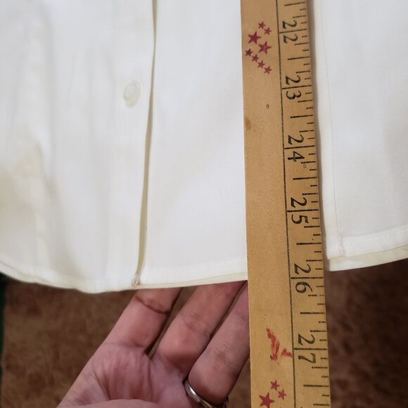 Chico's White Shirt Size 0.5 NWT - Picture 11 of 13